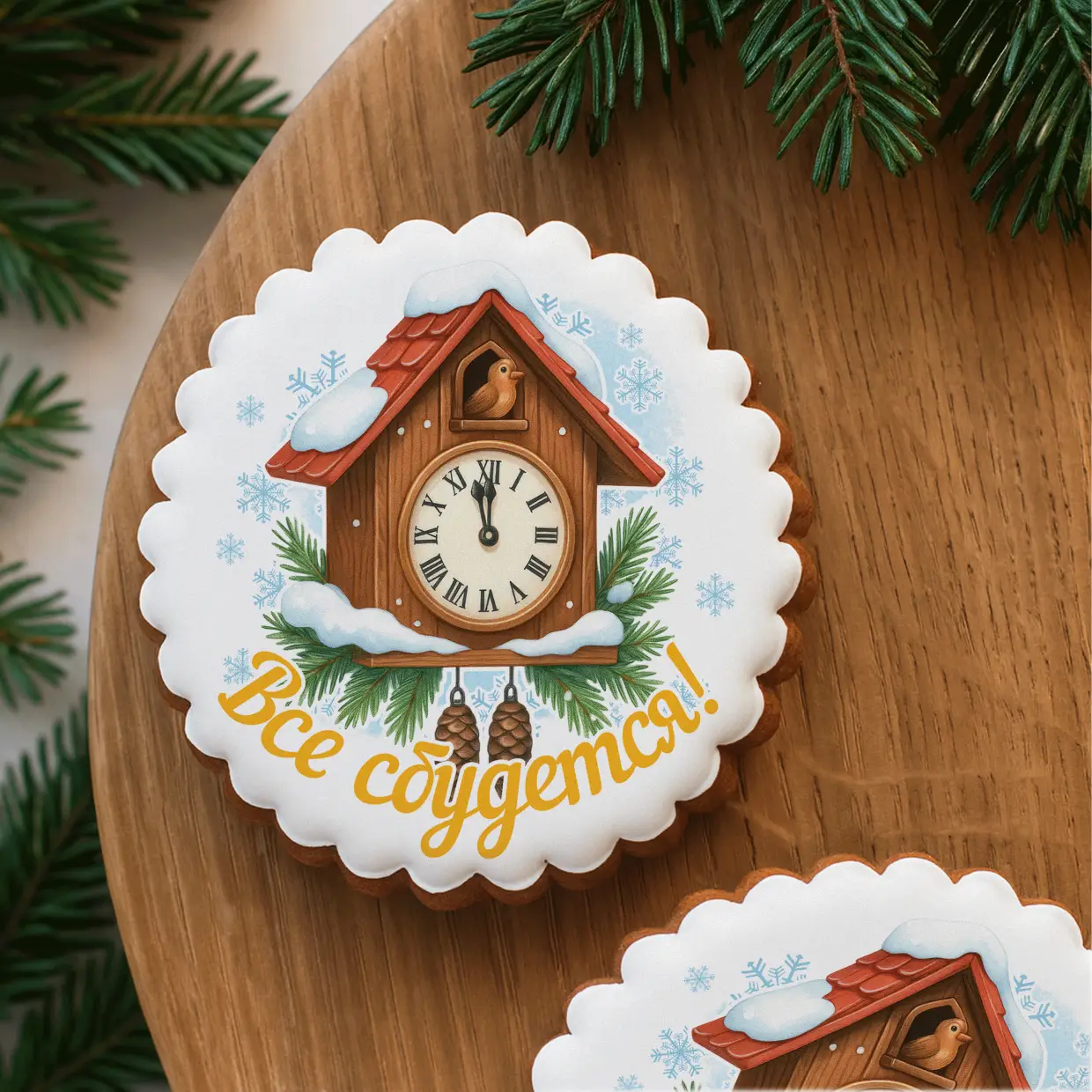 Круглые открытки 01